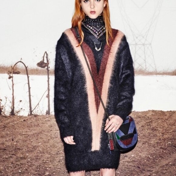 Coach Ready to Wear Mohair Wool Sweater Dress size XS - Picture 2 of 7